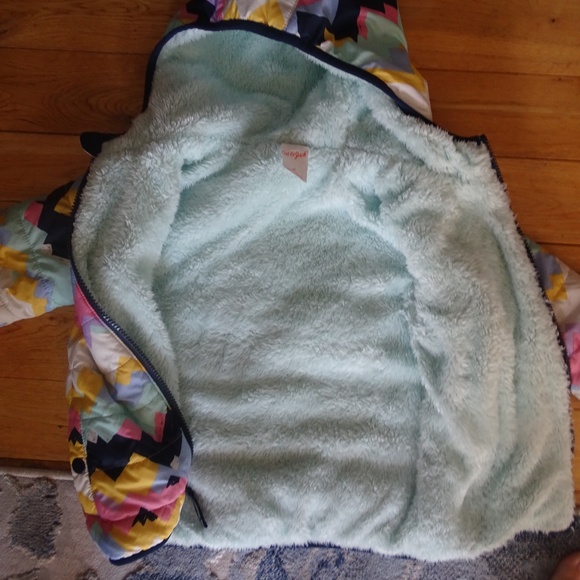 COPY - CAT & JACK JACKET FUR LINING Reversible - Picture 3 of 4